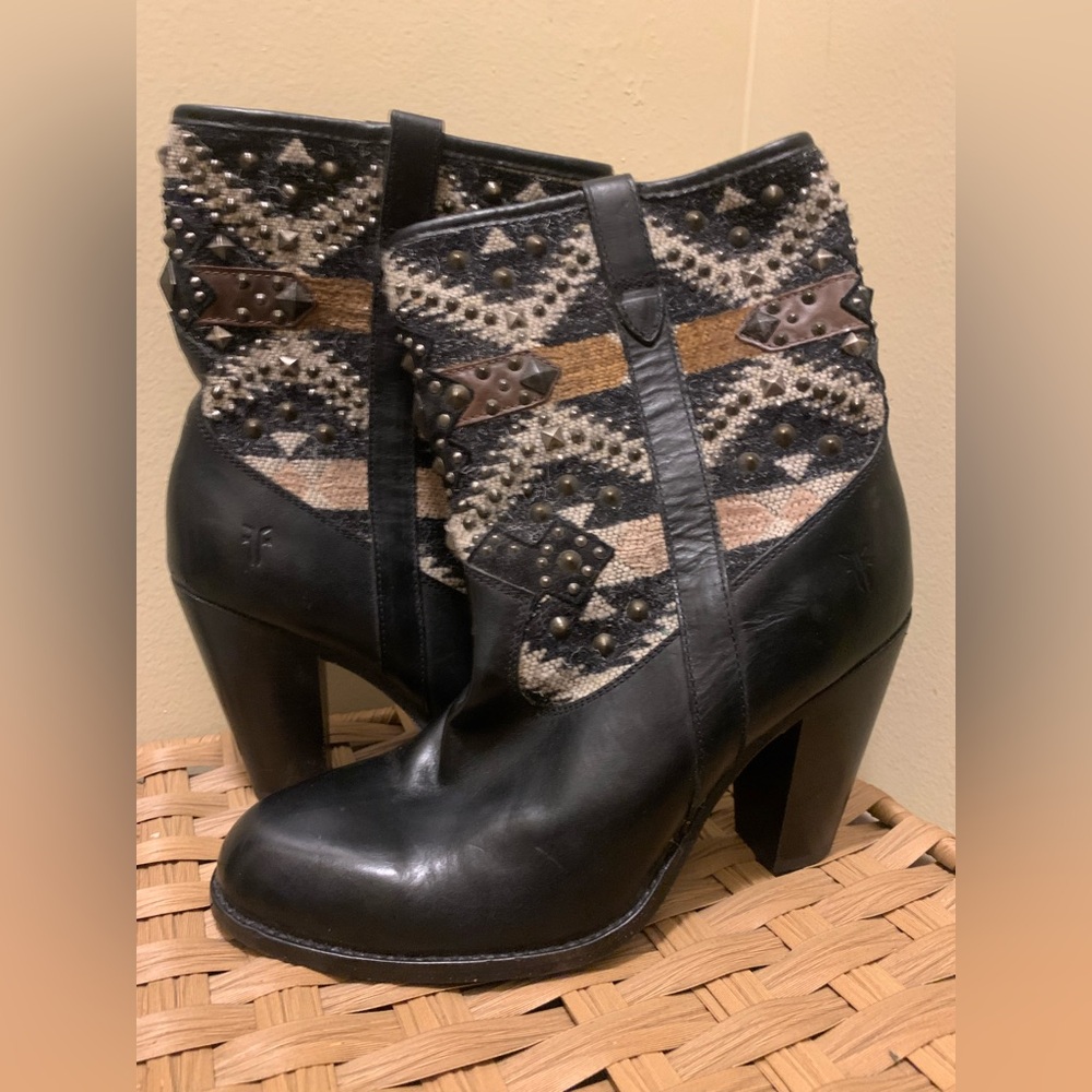 Frye Jenny Navajo Mid-Calf Boots